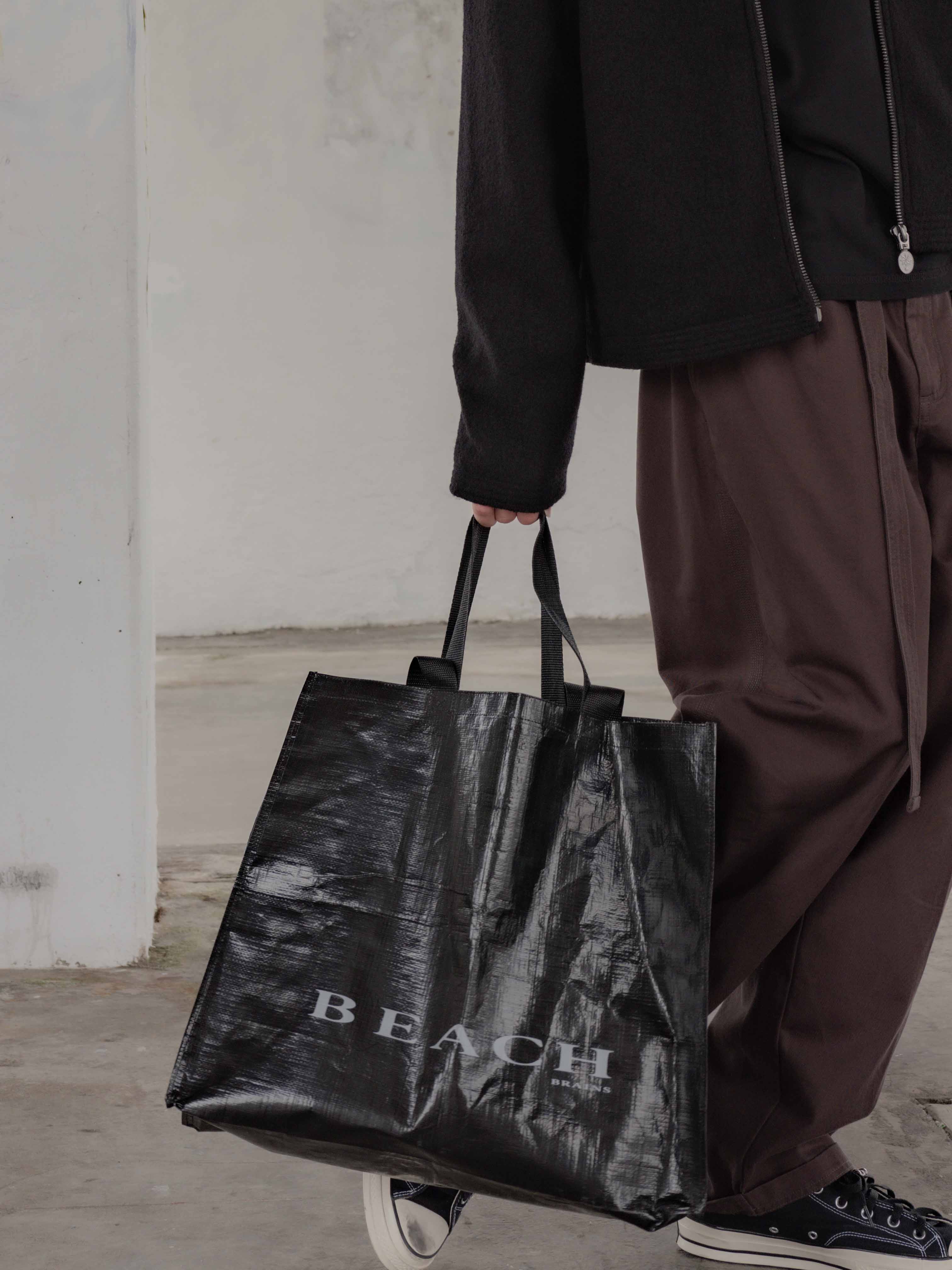 BEACH TOTE - BLACK