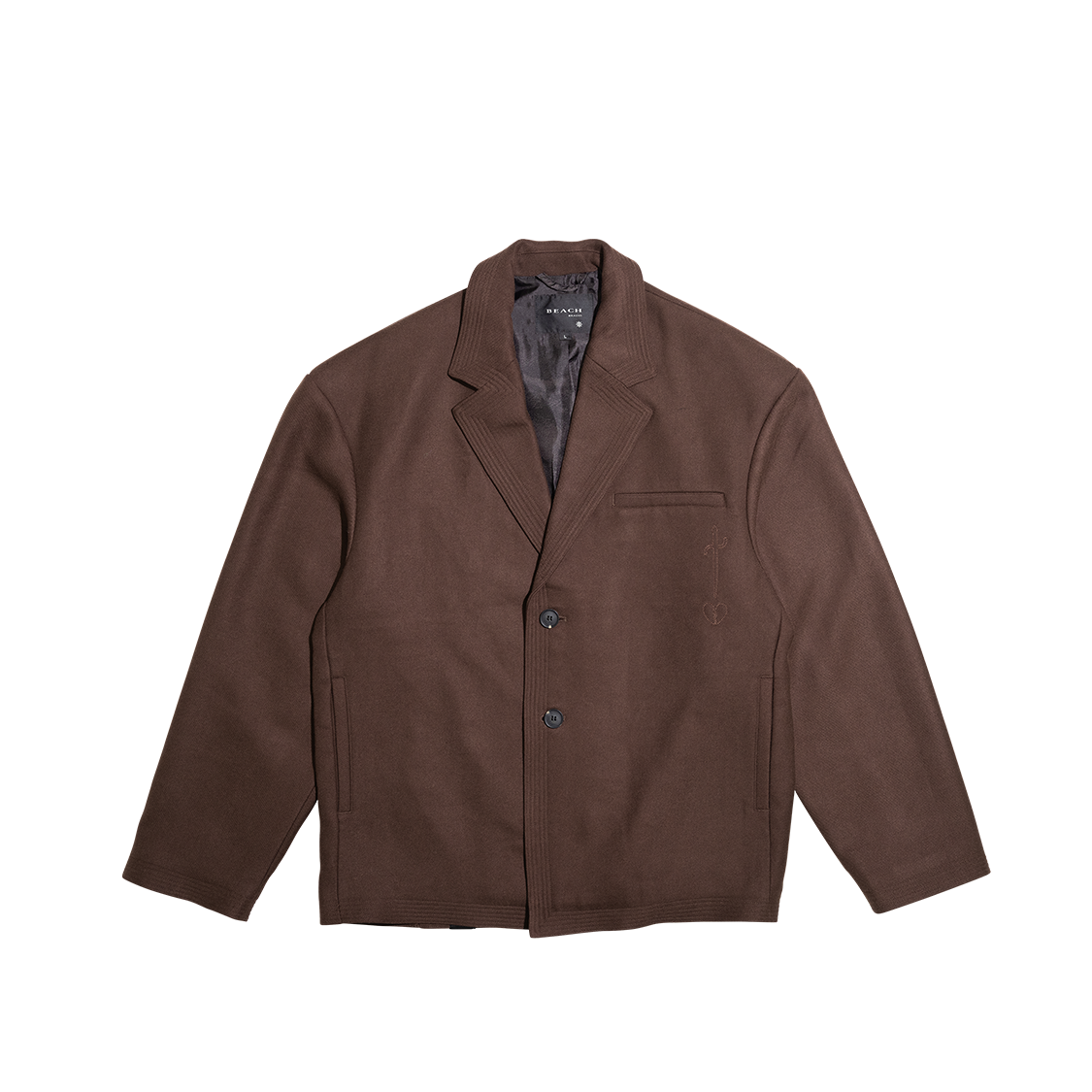 HOLIDAY BLAZER, BROWN