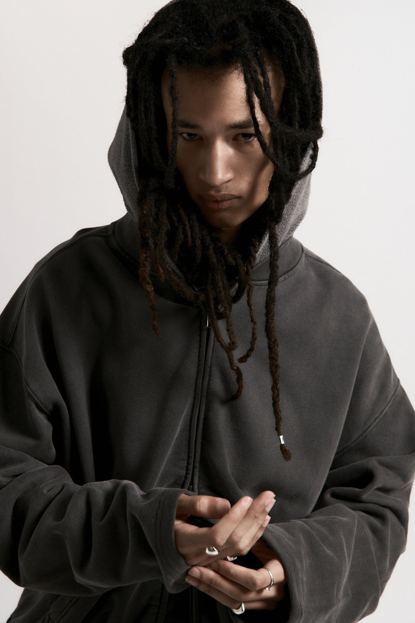 Bomber Hoodie | Charcoal | Shop Now – Beach Brains