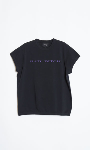 BAD BITCH BILLY TEE - BLACK