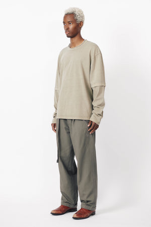 LAYER LS T-SHIRT - DESERT