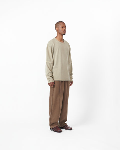 LAYER LS TEE - DESERT