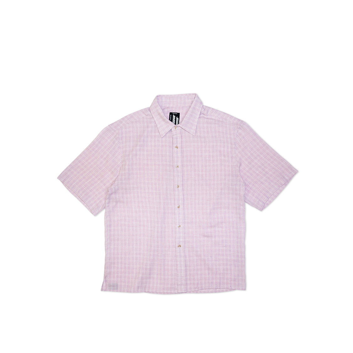 ALL DAY SHIRT - PINK GRID