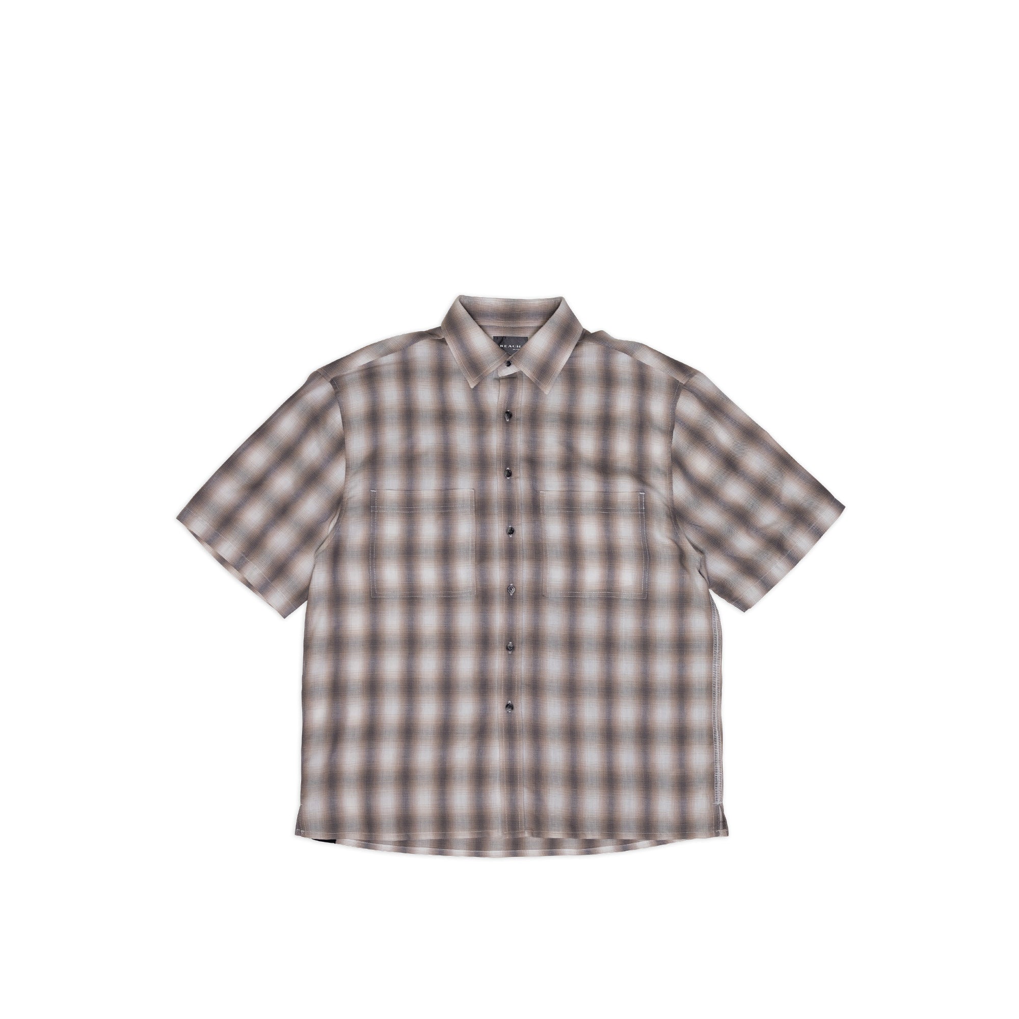 POCKET SHIRT - GREY PLAID