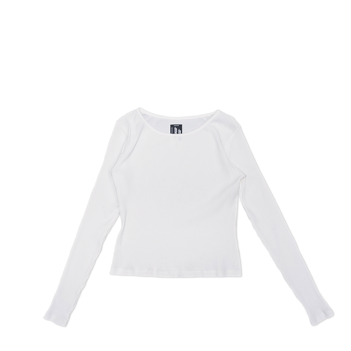 ESSENTIAL RIB LS - IVORY
