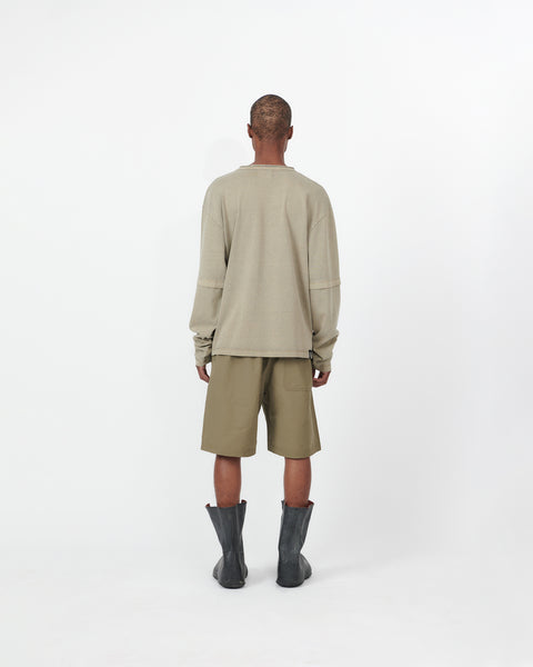 RELAXED SHORT - KHAKI