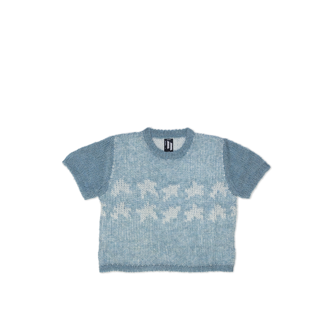 STARZ KNIT TEE - BABY BLUE