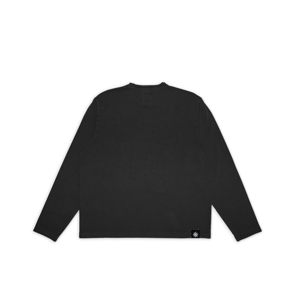THRASHED LS TEE - BLACK