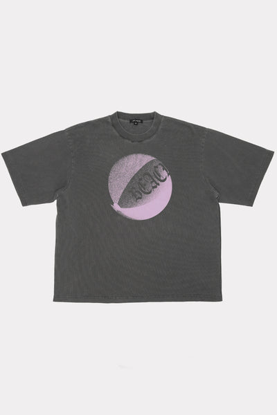 BEACH BALL TEE - CHARCOAL