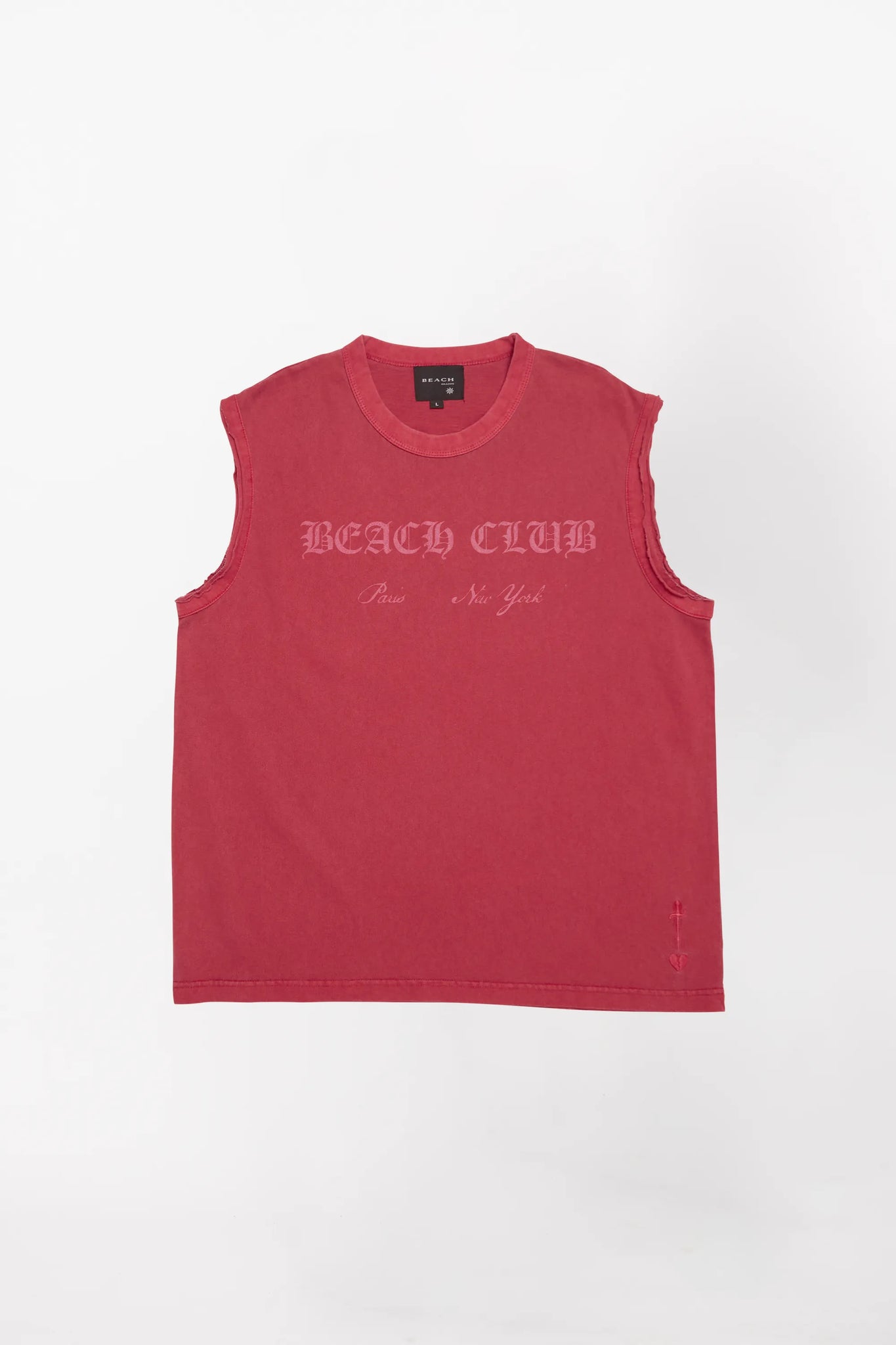 BEACH CLUB SINGLET - RED