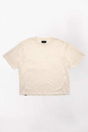 BOXY T-SHIRT - BONE