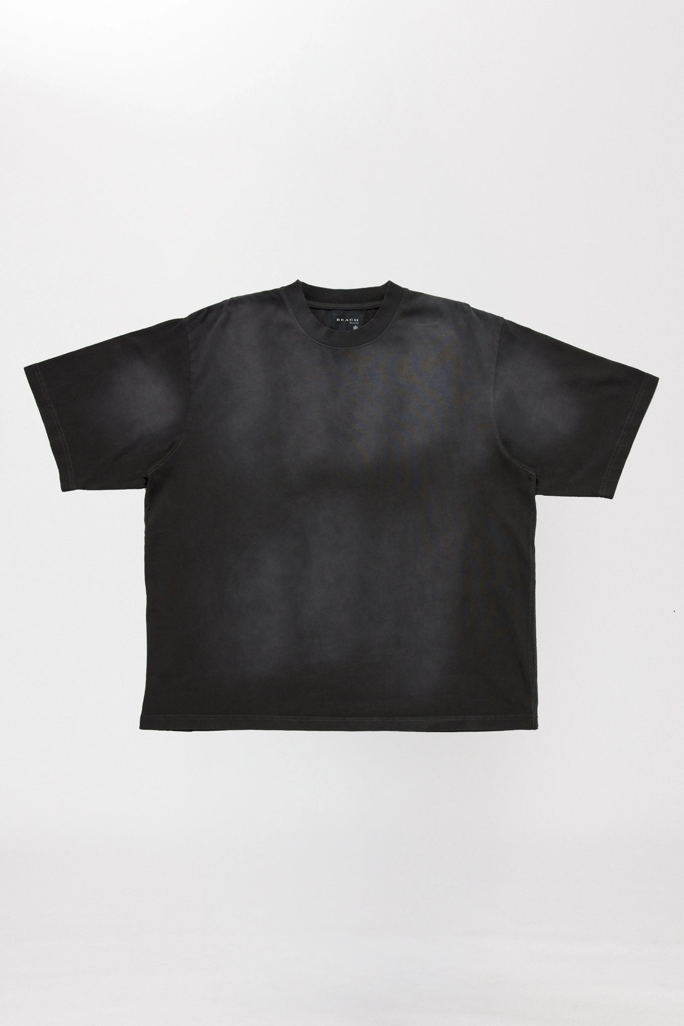 BOXY T-SHIRT - SUN FADED BLACK