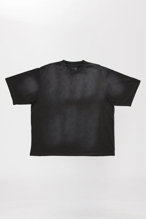 BOXY T-SHIRT - SUN FADED BLACK
