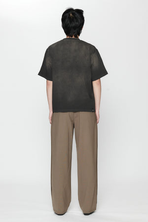 BOXY T-SHIRT - SUN FADED BLACK