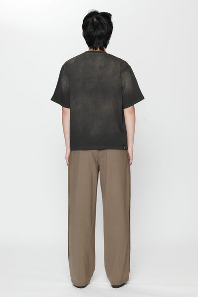 BOXY T-SHIRT - SUN FADED BLACK