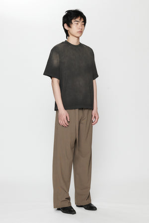 BOXY T-SHIRT - SUN FADED BLACK