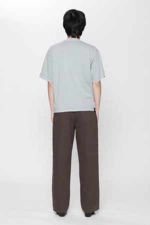 BOXY T-SHIRT - STEEL