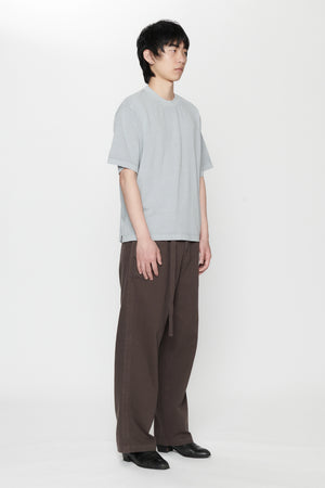 BOXY T-SHIRT - STEEL