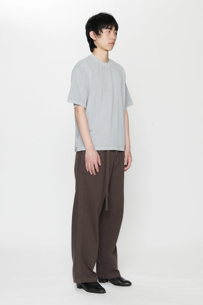 BOXY T-SHIRT - STEEL