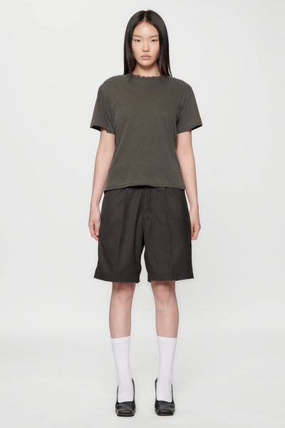 CUT SHORT - CLASSIC PINSTRIPE