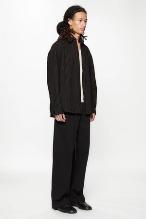 DROP LS SHIRT - BLACK TUX