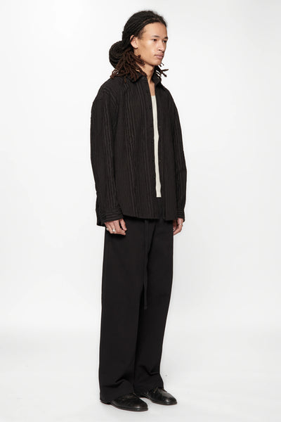 DROP LS SHIRT - BLACK TUX