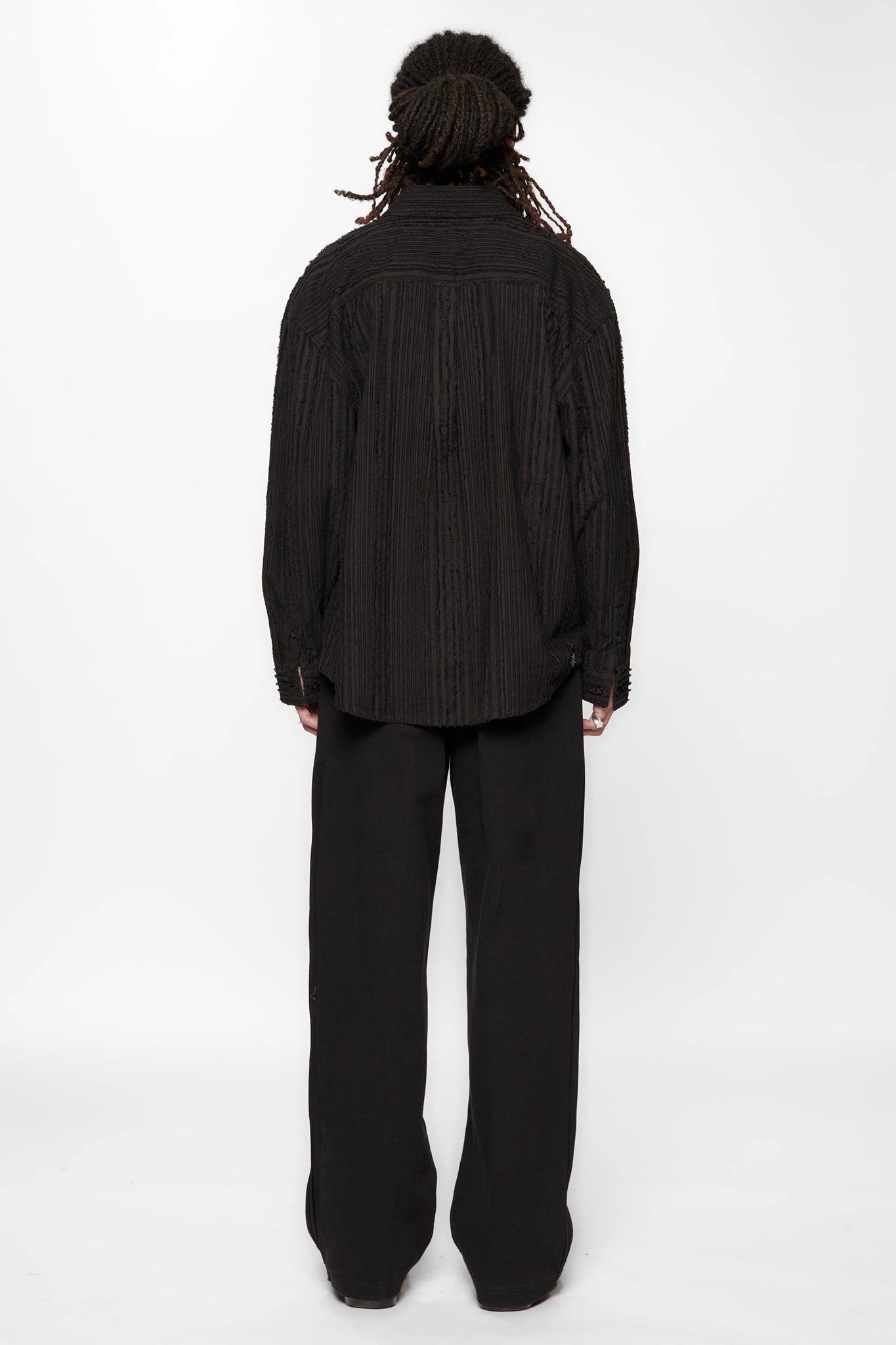 DROP LS SHIRT - BLACK TUX