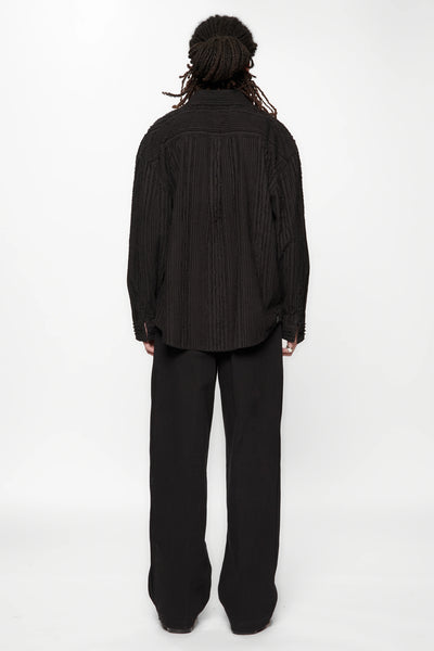 DROP LS SHIRT - BLACK TUX