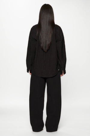 DROP LS SHIRT - BLACK TUX