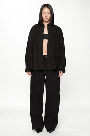 DROP LS SHIRT - BLACK TUX