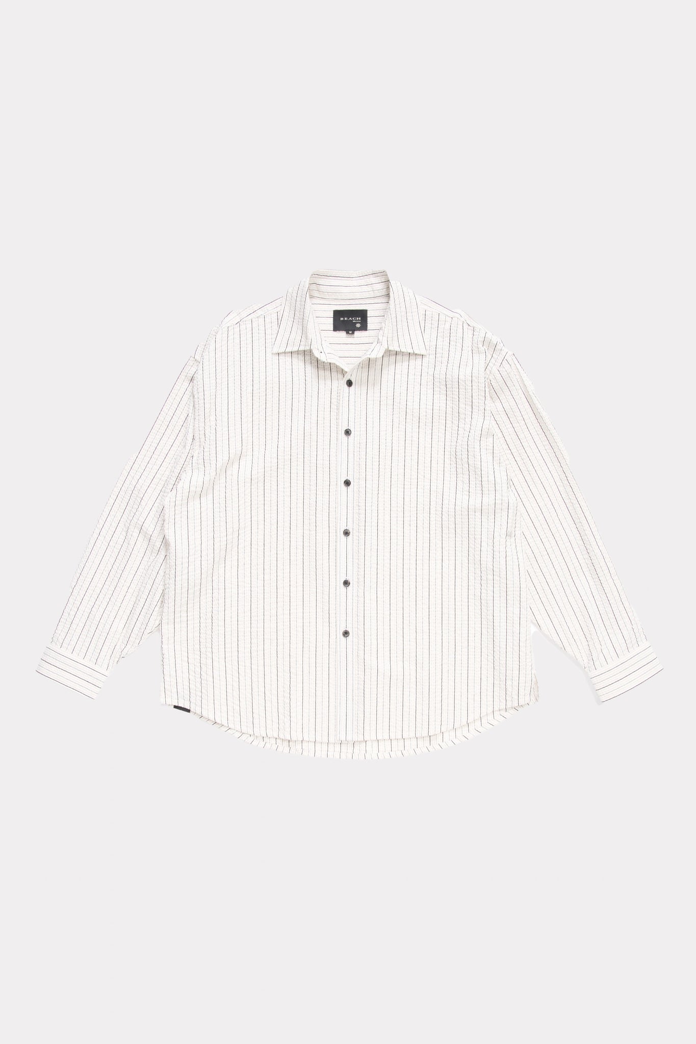 DROP LS SHIRT - WHITE STRIPE