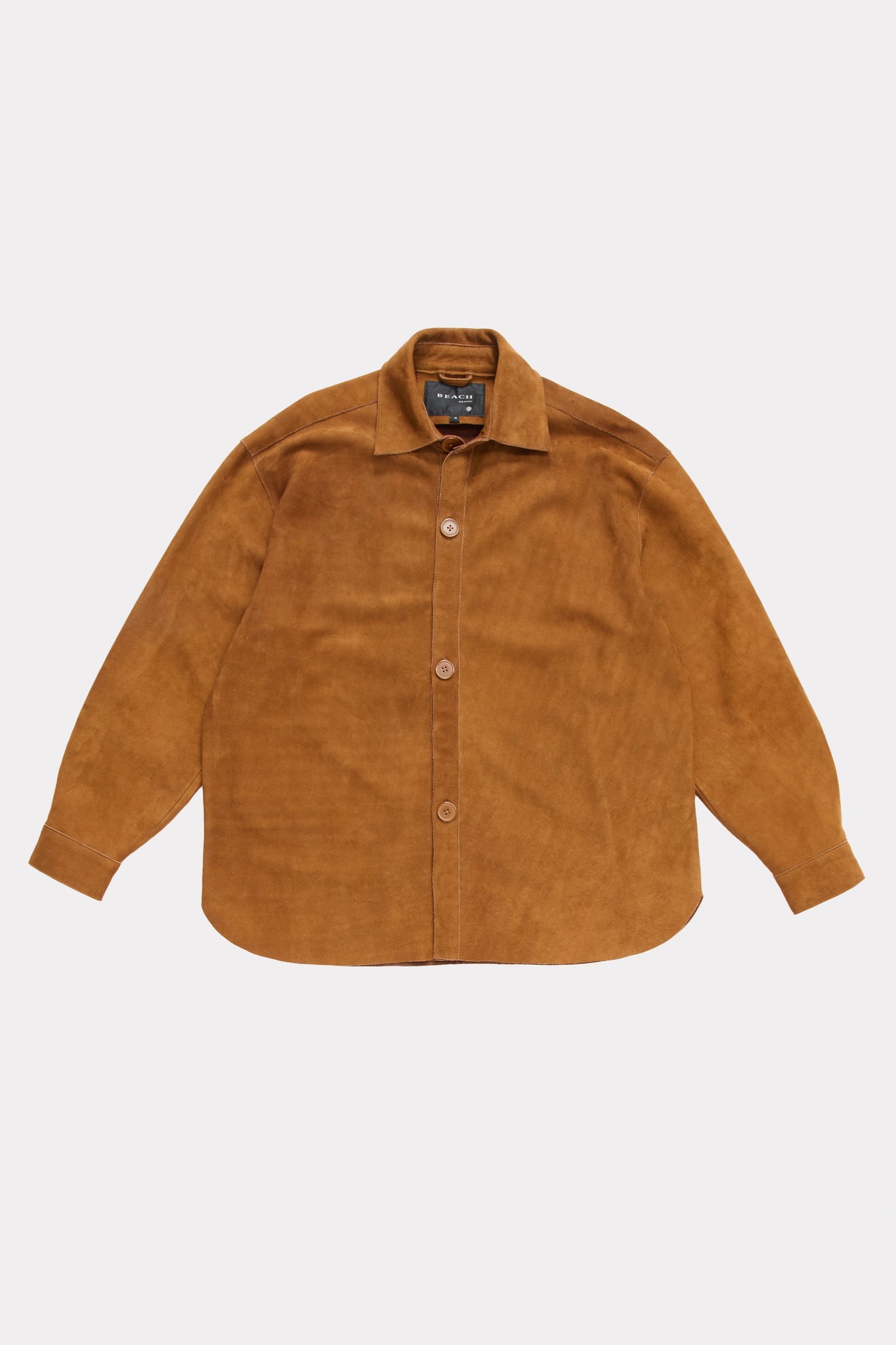 FLOAT OVERSHIRT - SUEDE COPPER