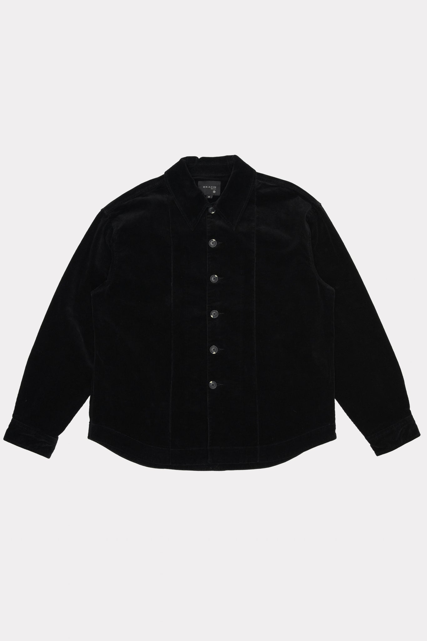 FLOAT OVERSHIRT - VINTAGE BLACK CORDUROY