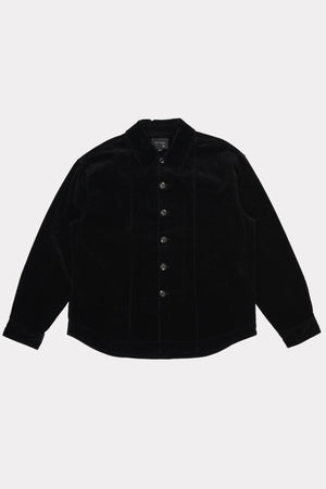 FLOAT OVERSHIRT - VINTAGE BLACK CORDUROY
