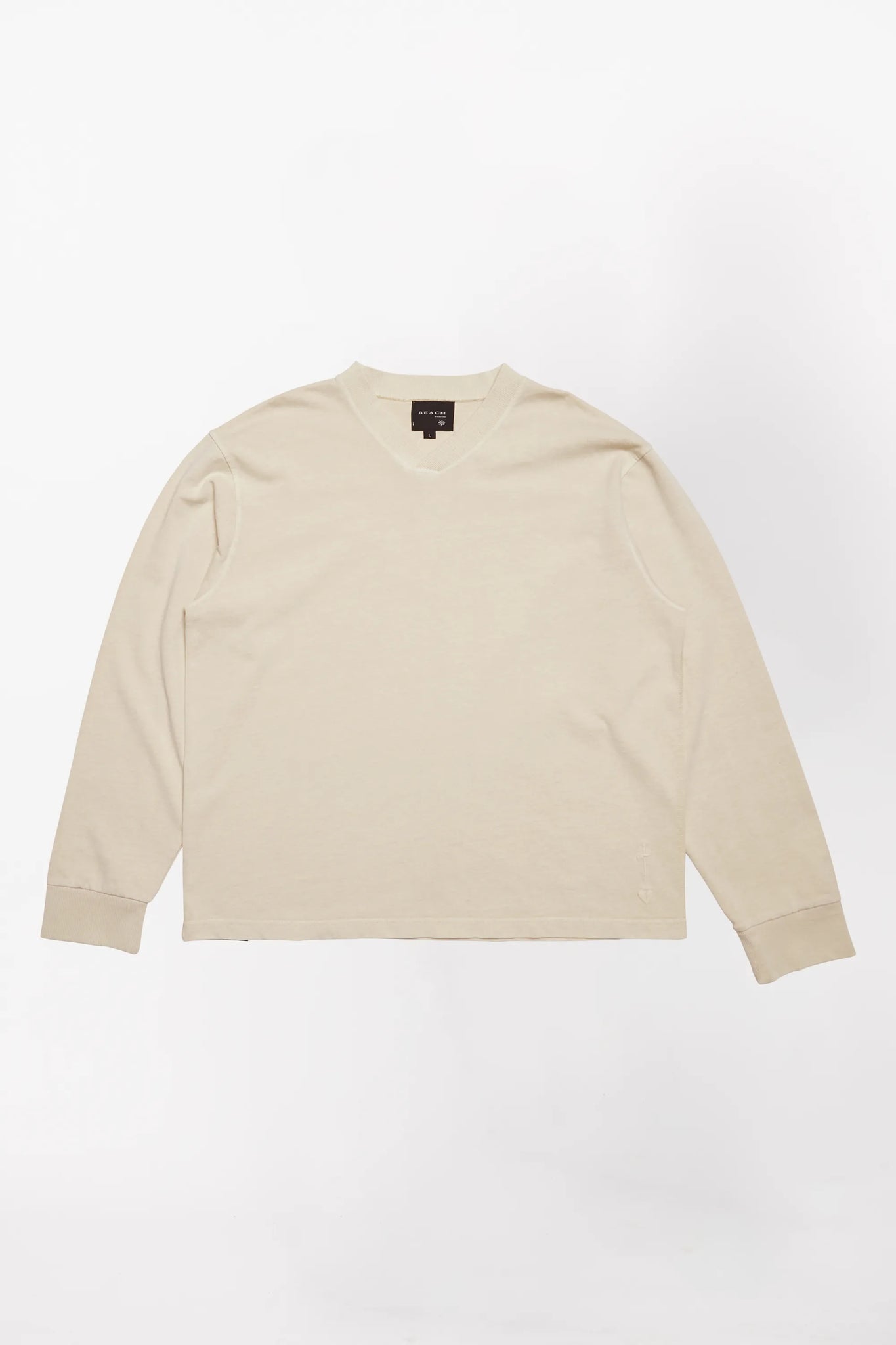 FOOTBALL LS TEE - BONE