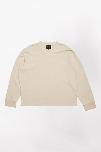 FOOTBALL LS TEE - BONE