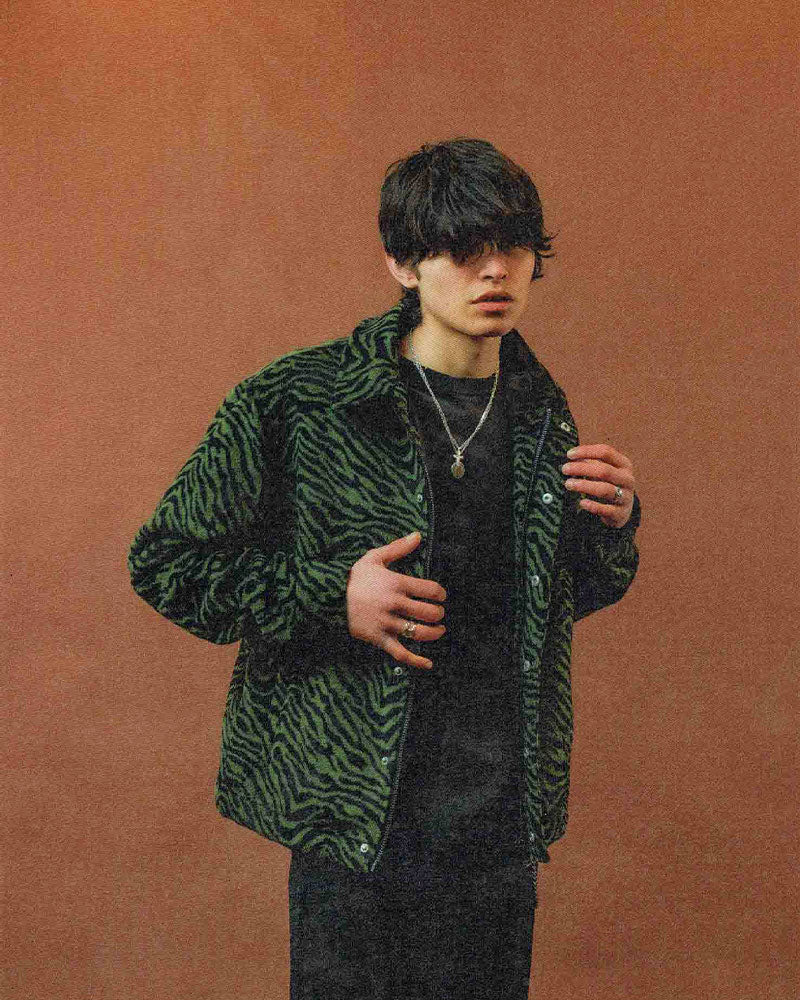 Zip Jacket Green/Black