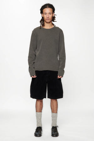 HANG SHORT - VINTAGE BLACK CORDUROY