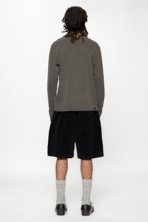 HANG SHORT - VINTAGE BLACK CORDUROY