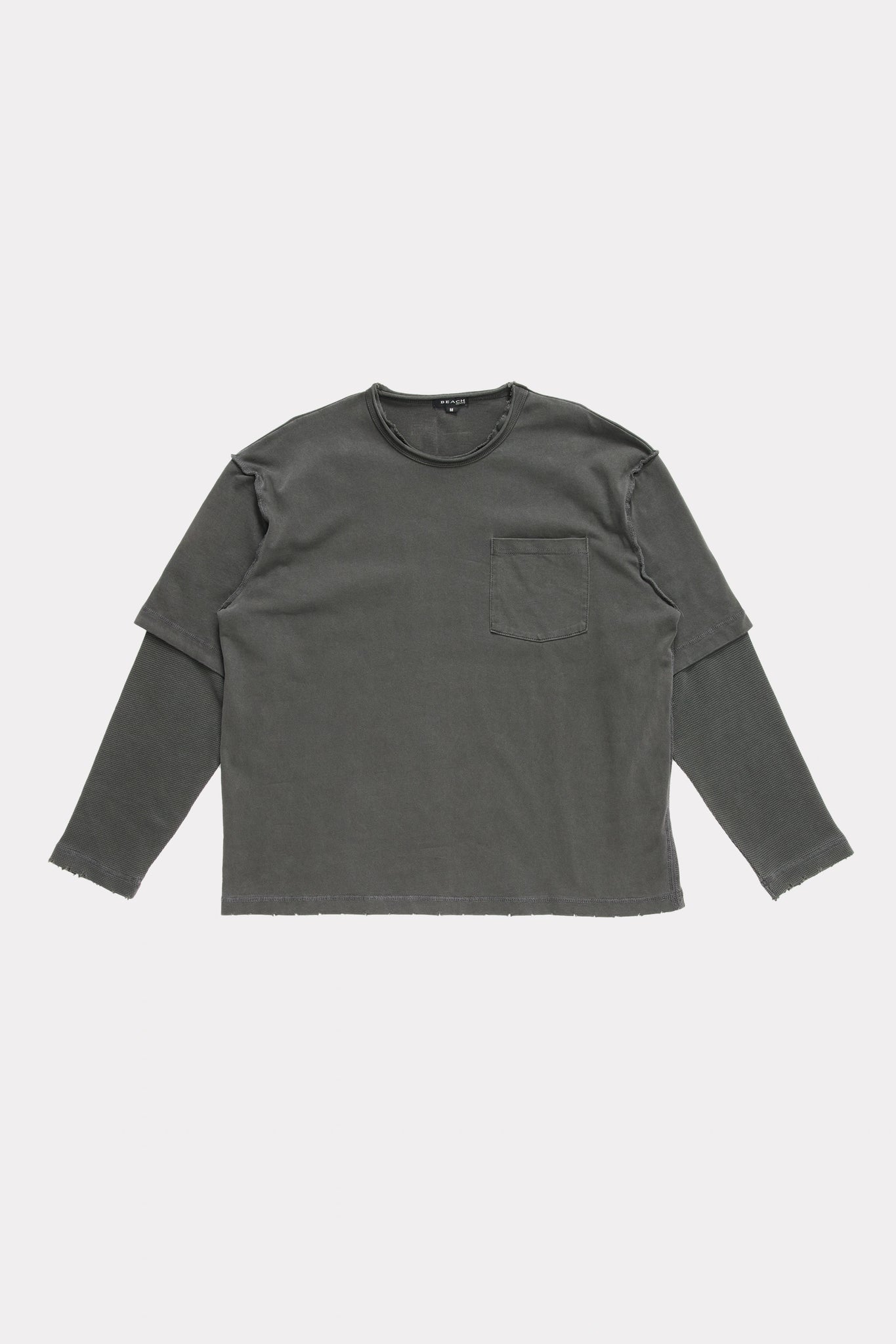 LAYER LS T-SHIRT - CHARCOAL