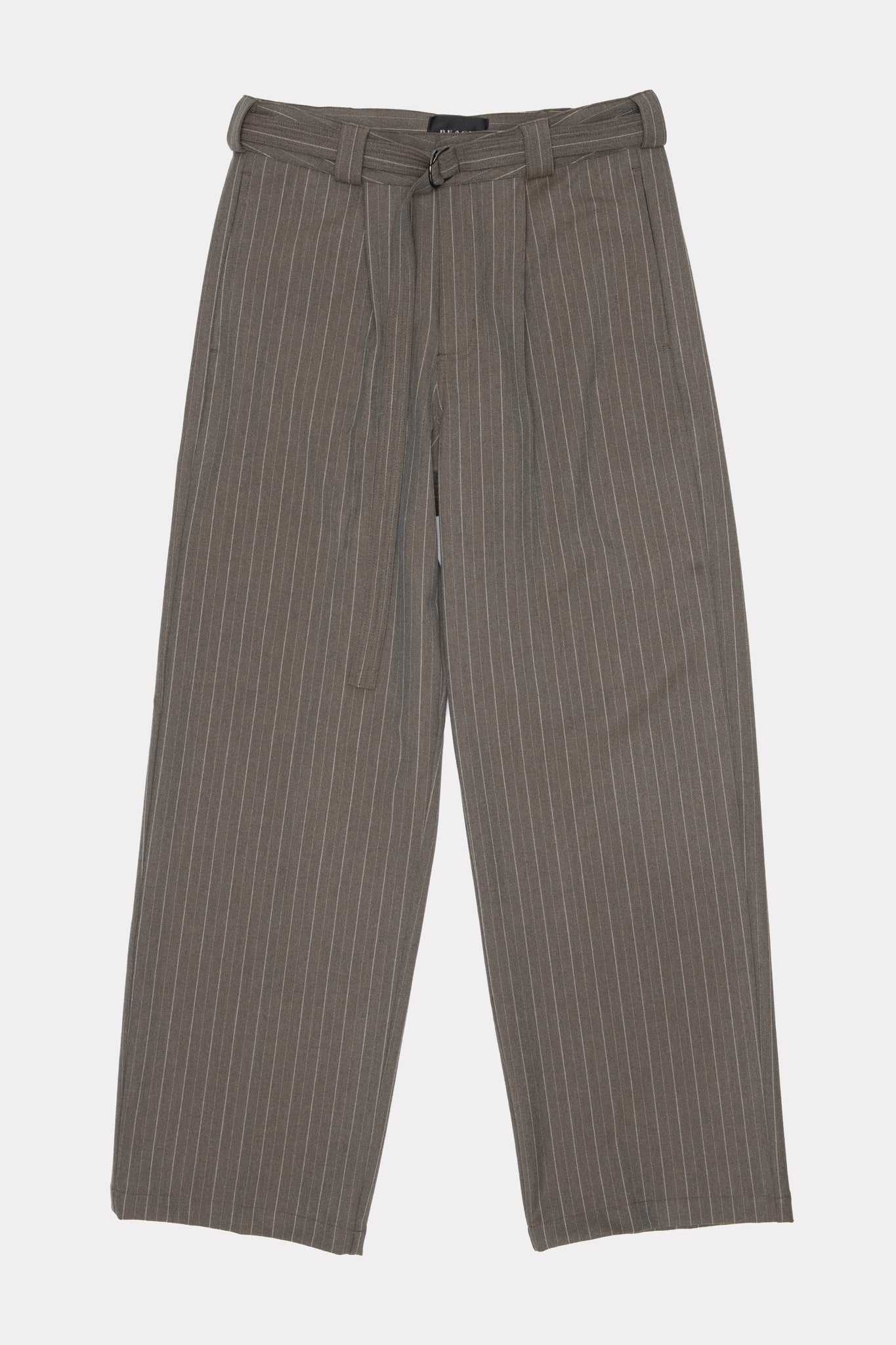 LIMIT SUIT TROUSER - BROWN PINSTRIPE