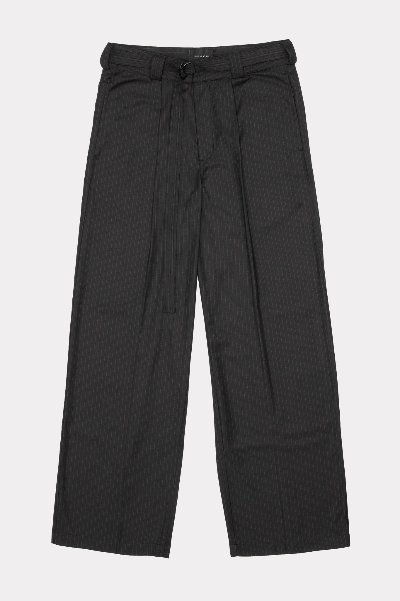 Limit Suit Trouser Classic Pinstripe by Beach Brains on white background