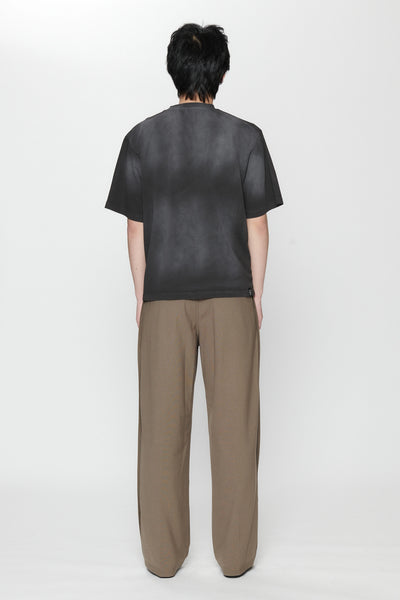 LOGO STAR BOXY T-SHIRT - SUN FADED BLACK
