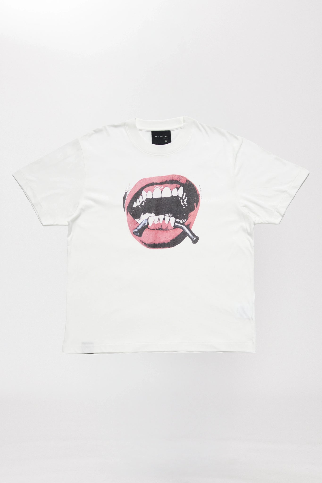 MOUTH T-SHIRT - CRISP WHITE