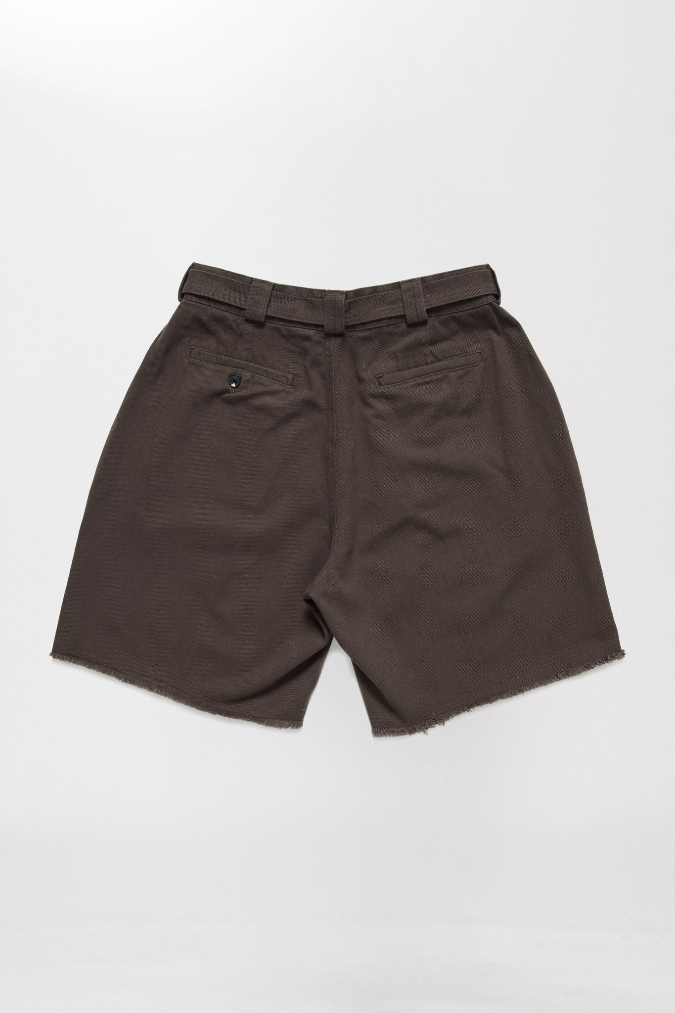 PLEATED SHORT - DARK GREY