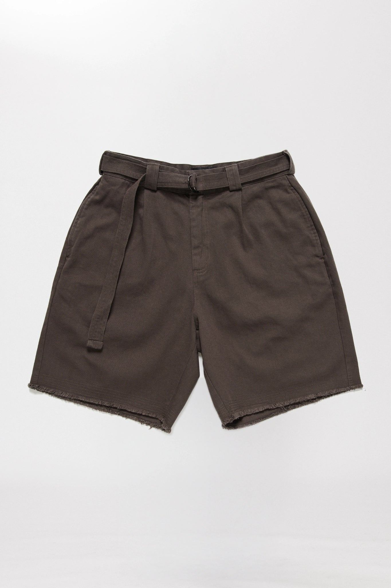 PLEATED SHORT - DARK GREY