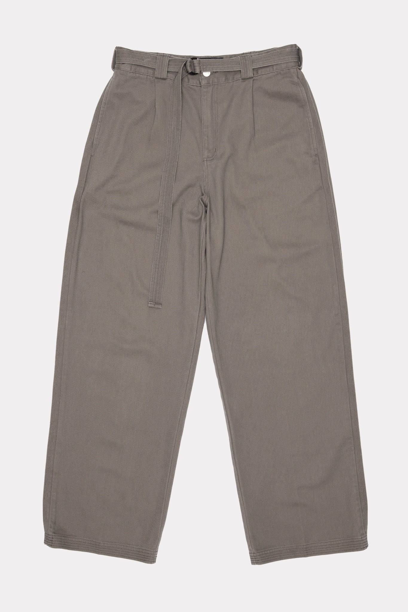 PLEATED WORK PANT - GRAVEL
