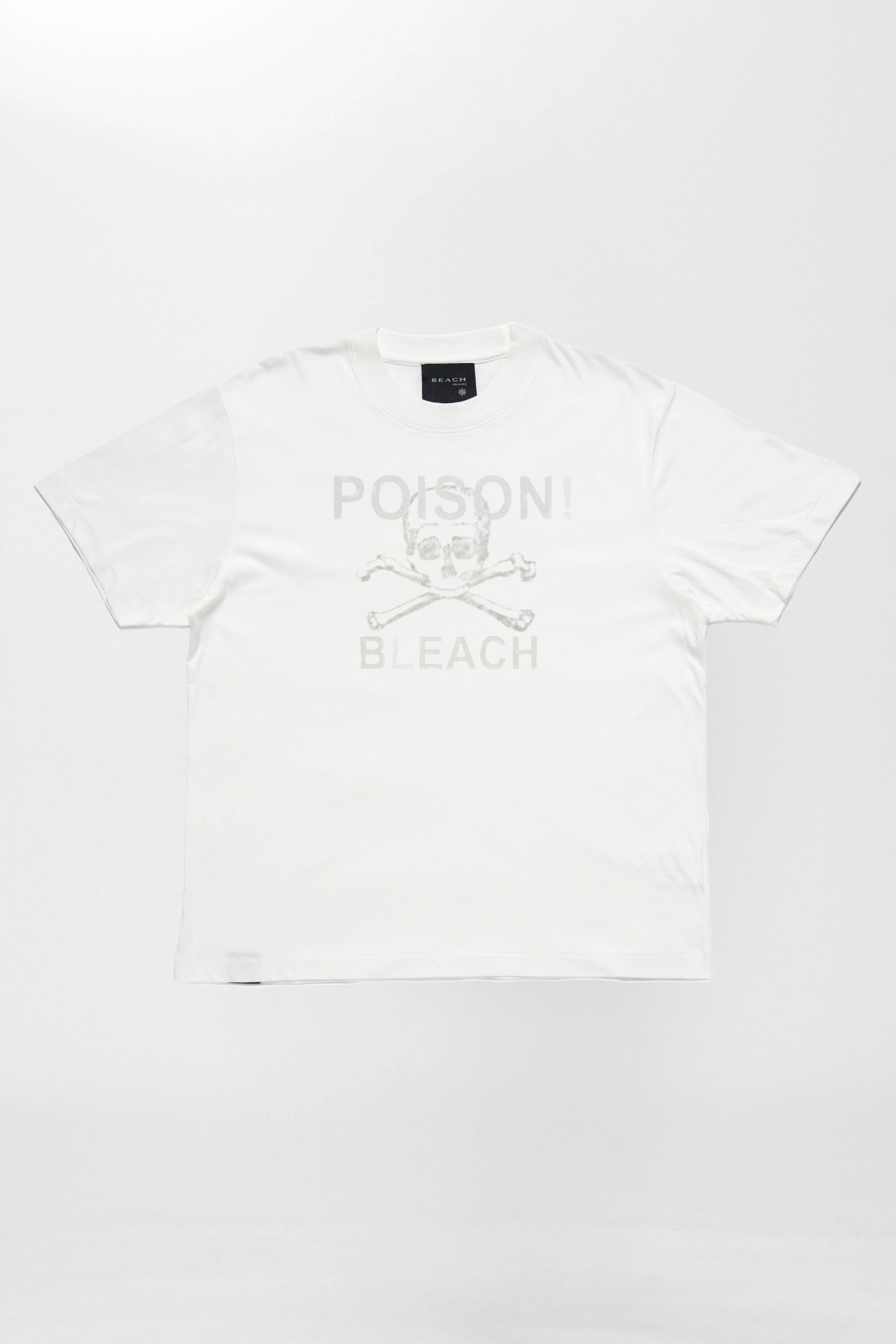 Poison T-Shirt | Crisp White | Shop Now – Beach Brains