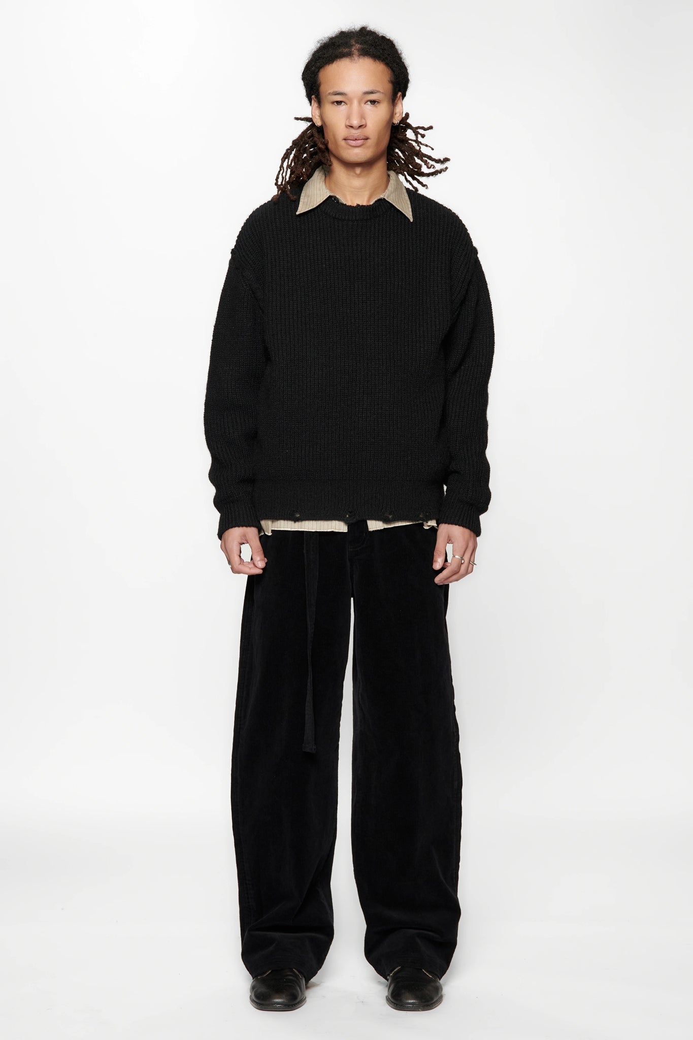 SESSION KNIT - BLACK