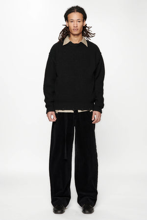 SESSION KNIT - BLACK